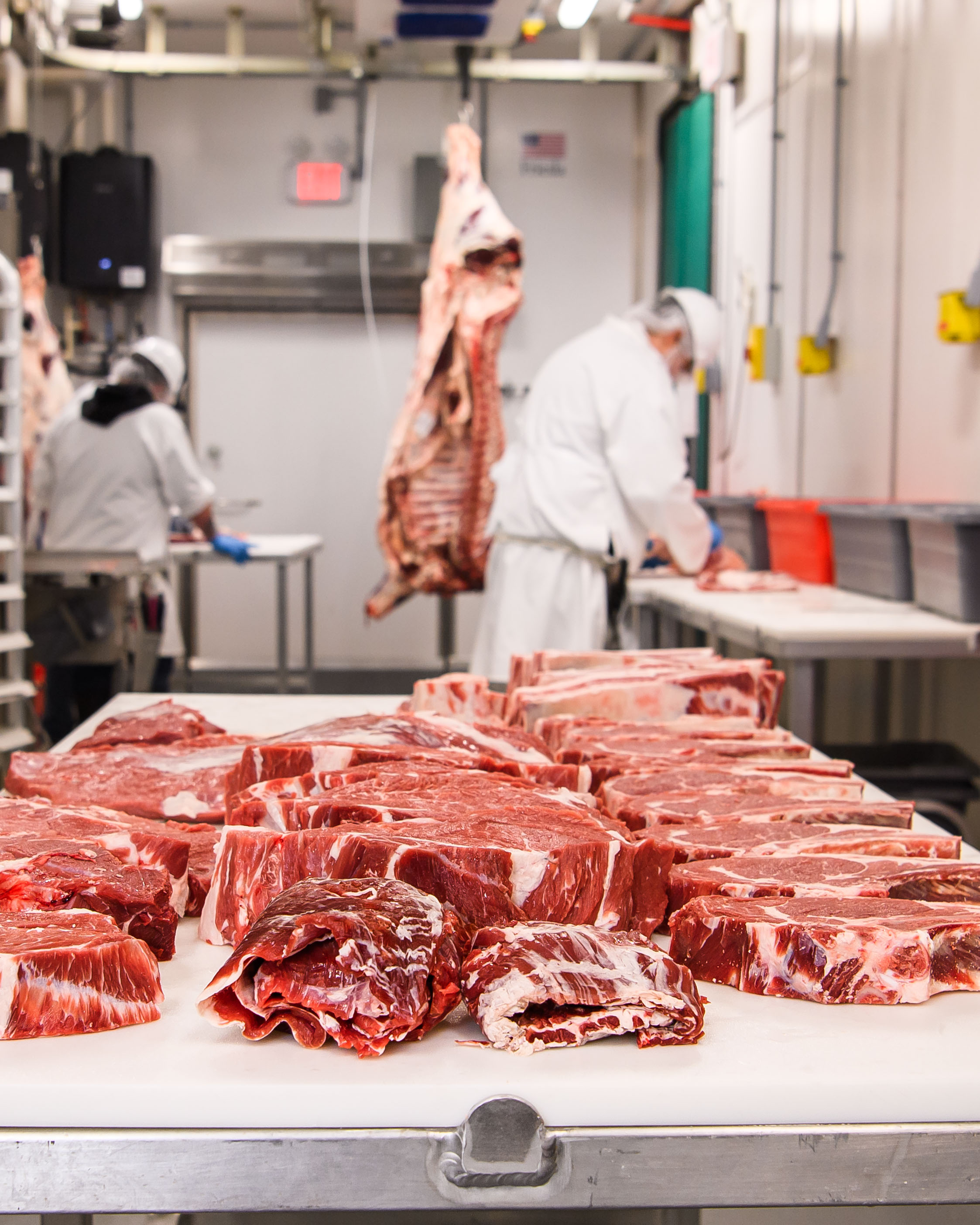 Custom butchering at Ranchers Choice